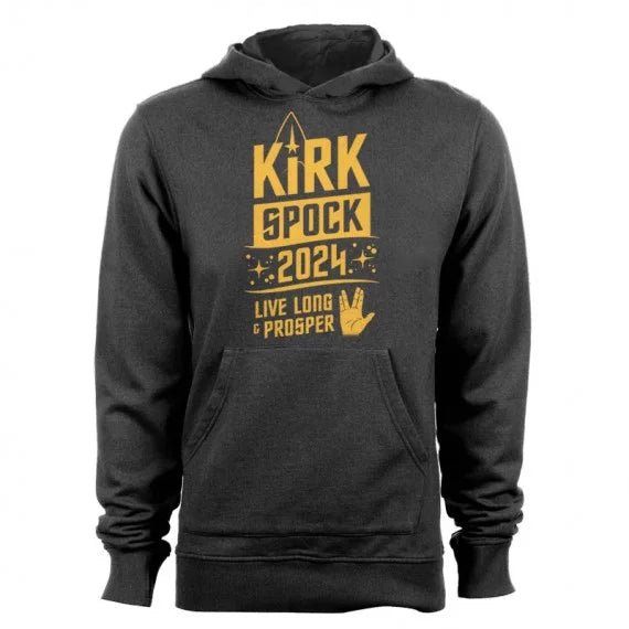 Men's Hoodie Charcoal Large C4948