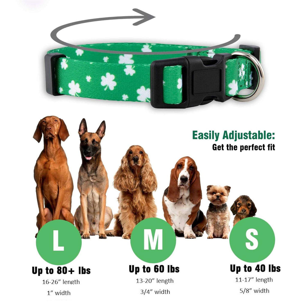 St Patricks Day Dog Collars V5031