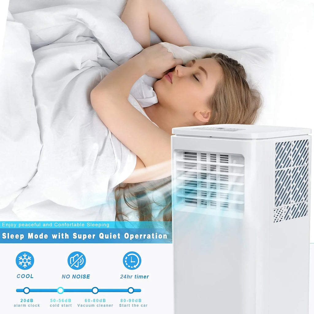 10000 BTU Portable Indoor Air Conditioner with Remote Control A255851