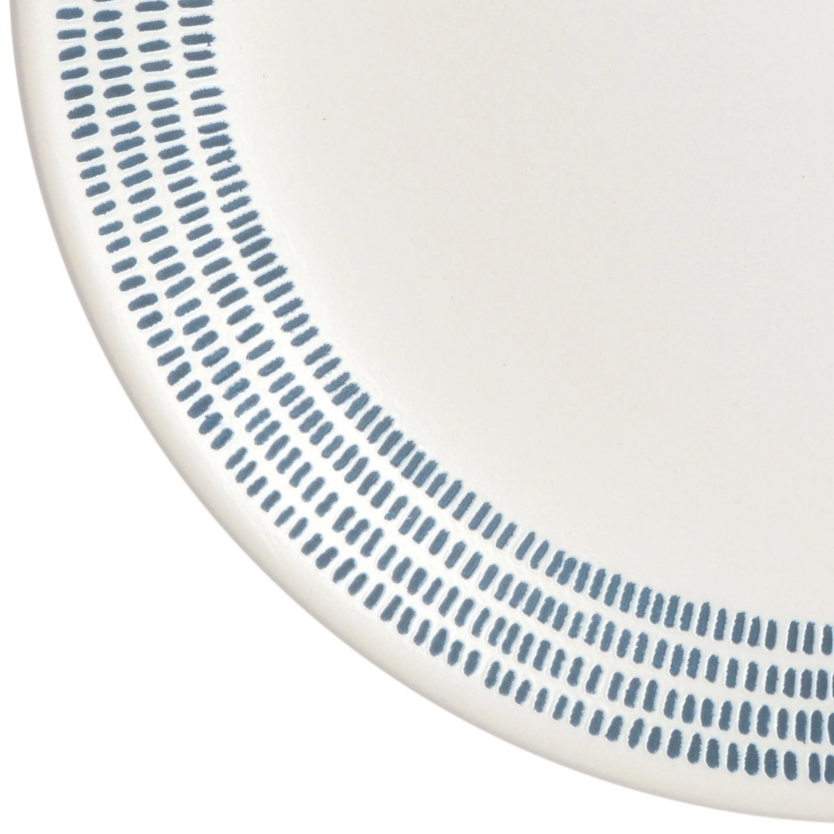 16-Piece White Stoneware Dinnerware Set I9871