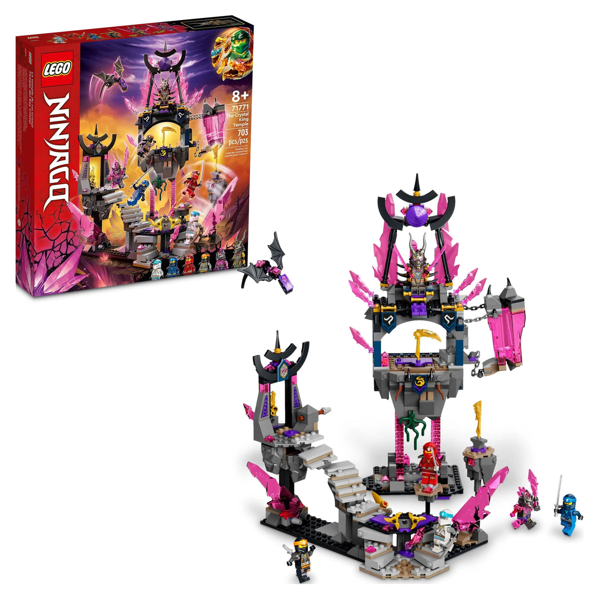 Buildable Ninja Toy Playset with Minifigures N602394