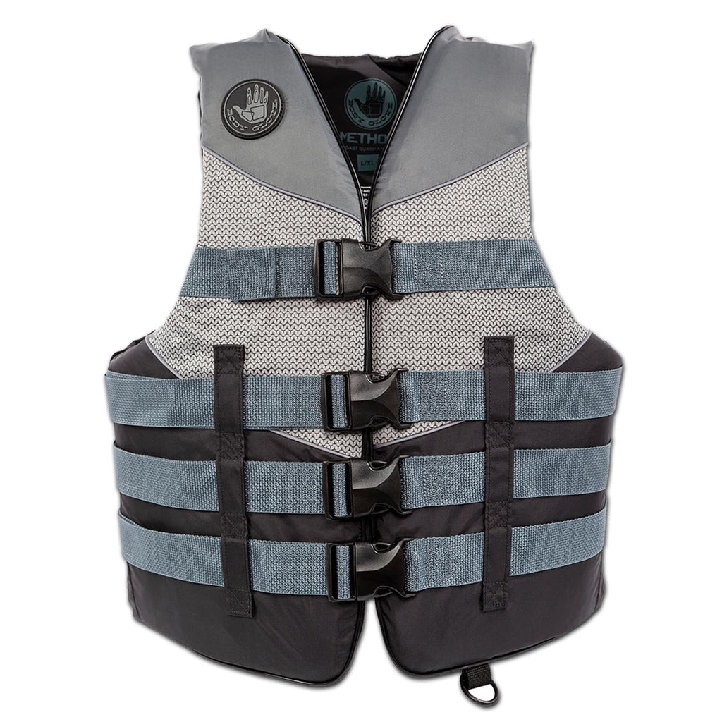 Black Nylon Adult Life Vest J4057