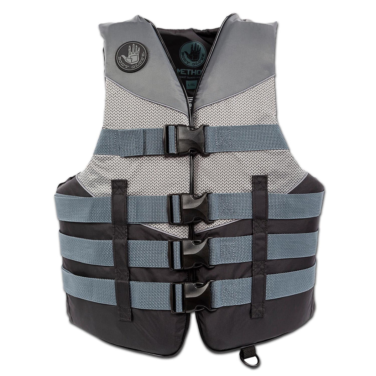 Black Nylon Adult Life Vest J4057