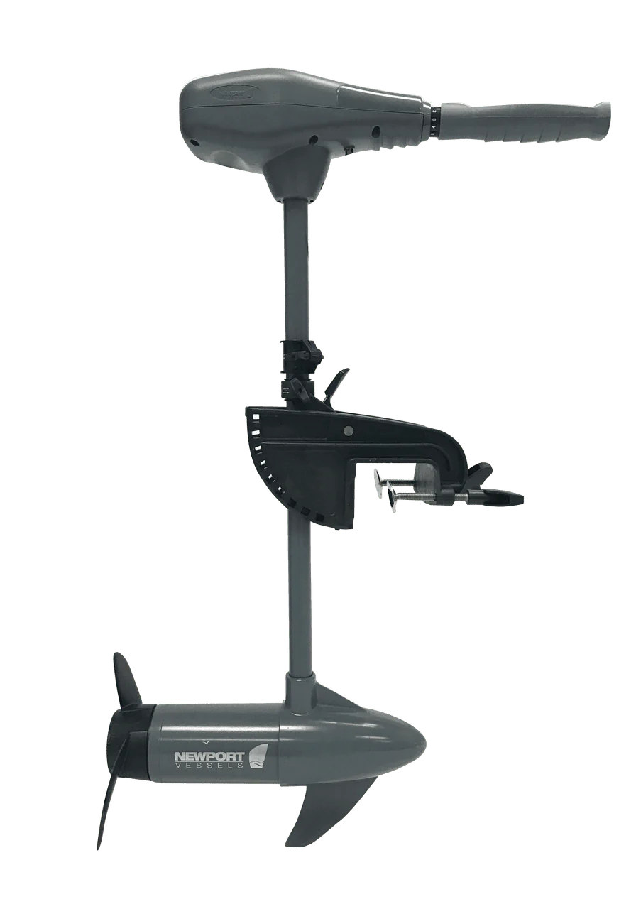 36 Lb. Thrust Saltwater Transom Mounted Electric Kayak Trolling Motor with 24 In. Shaft Z672137