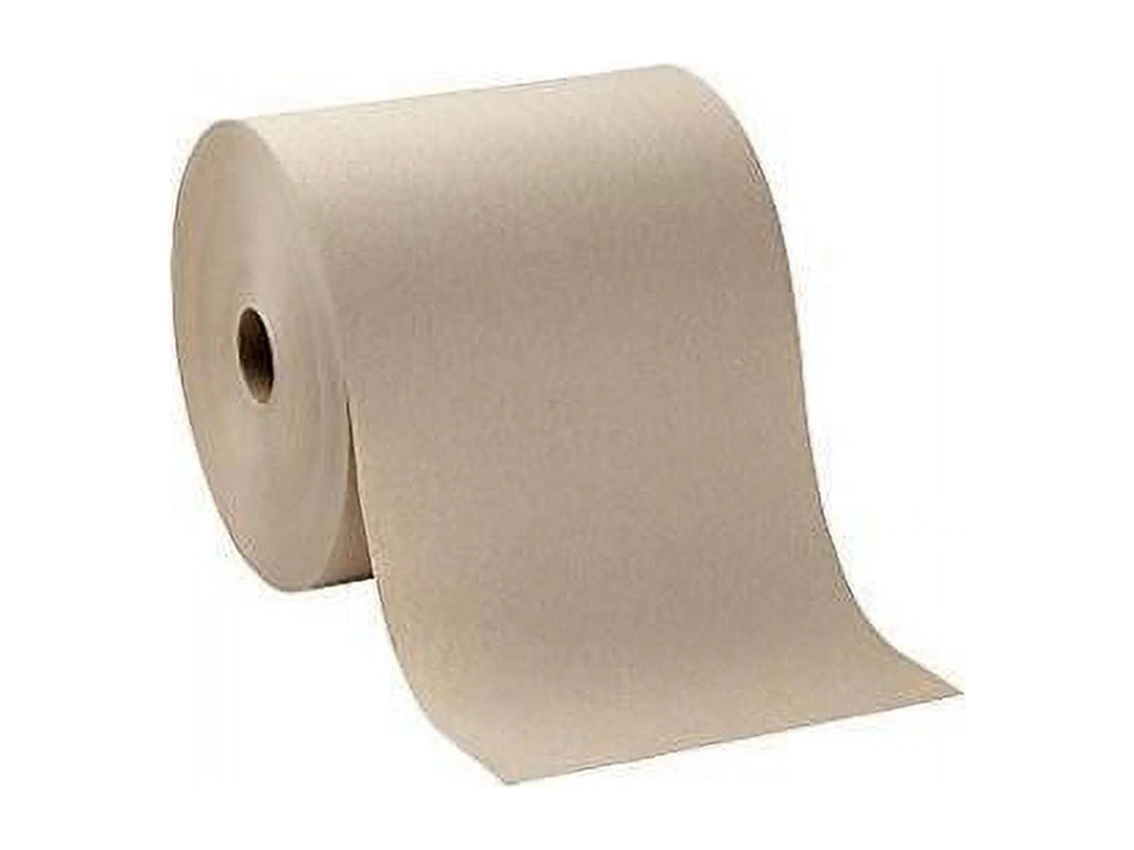 Brown Nonperforated Hardwound Roll Paper Towel 6 Rolls U21524