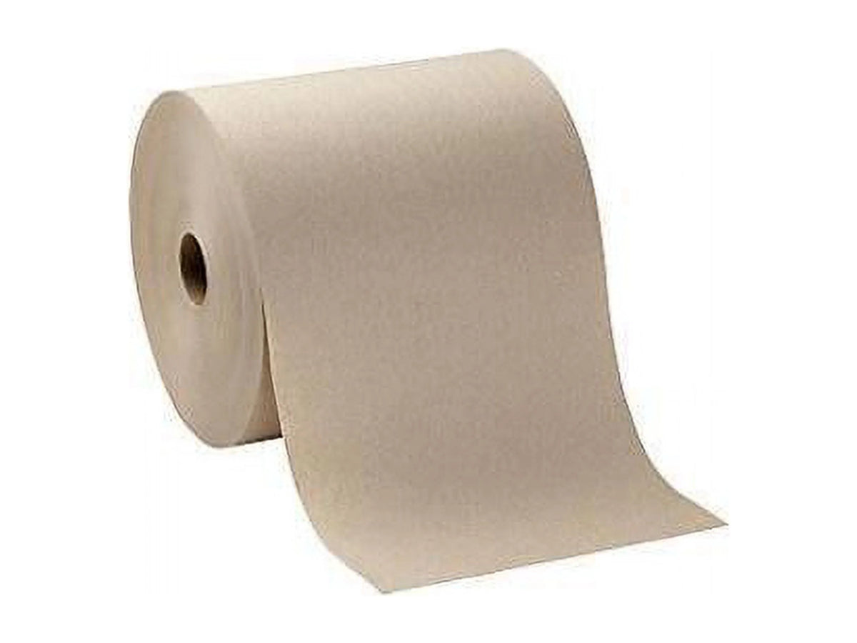 Brown Nonperforated Hardwound Roll Paper Towel 6 Rolls U21524