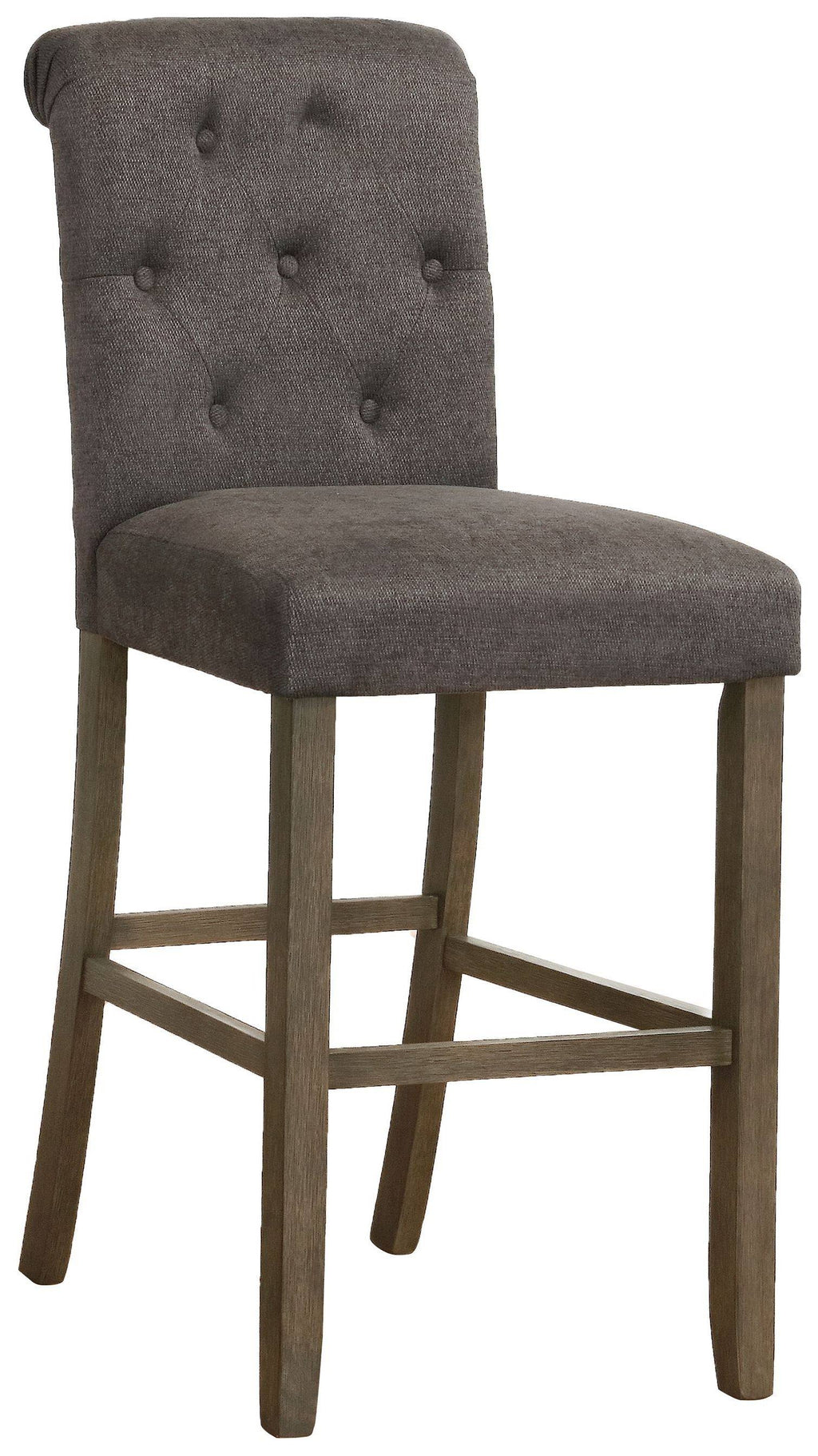 Grey Bar Stool Set of 2 S82950