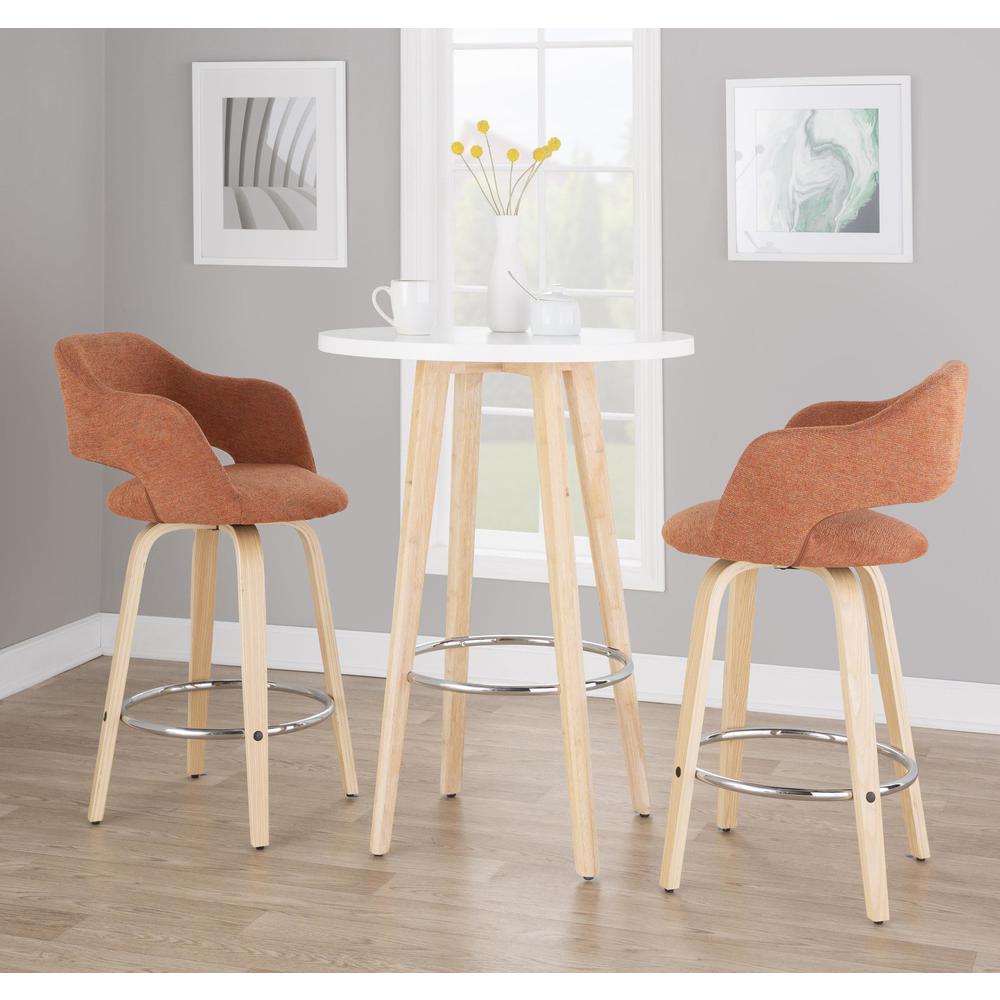 26" Fixed-Height Counter Stool Set of 2 Z45623