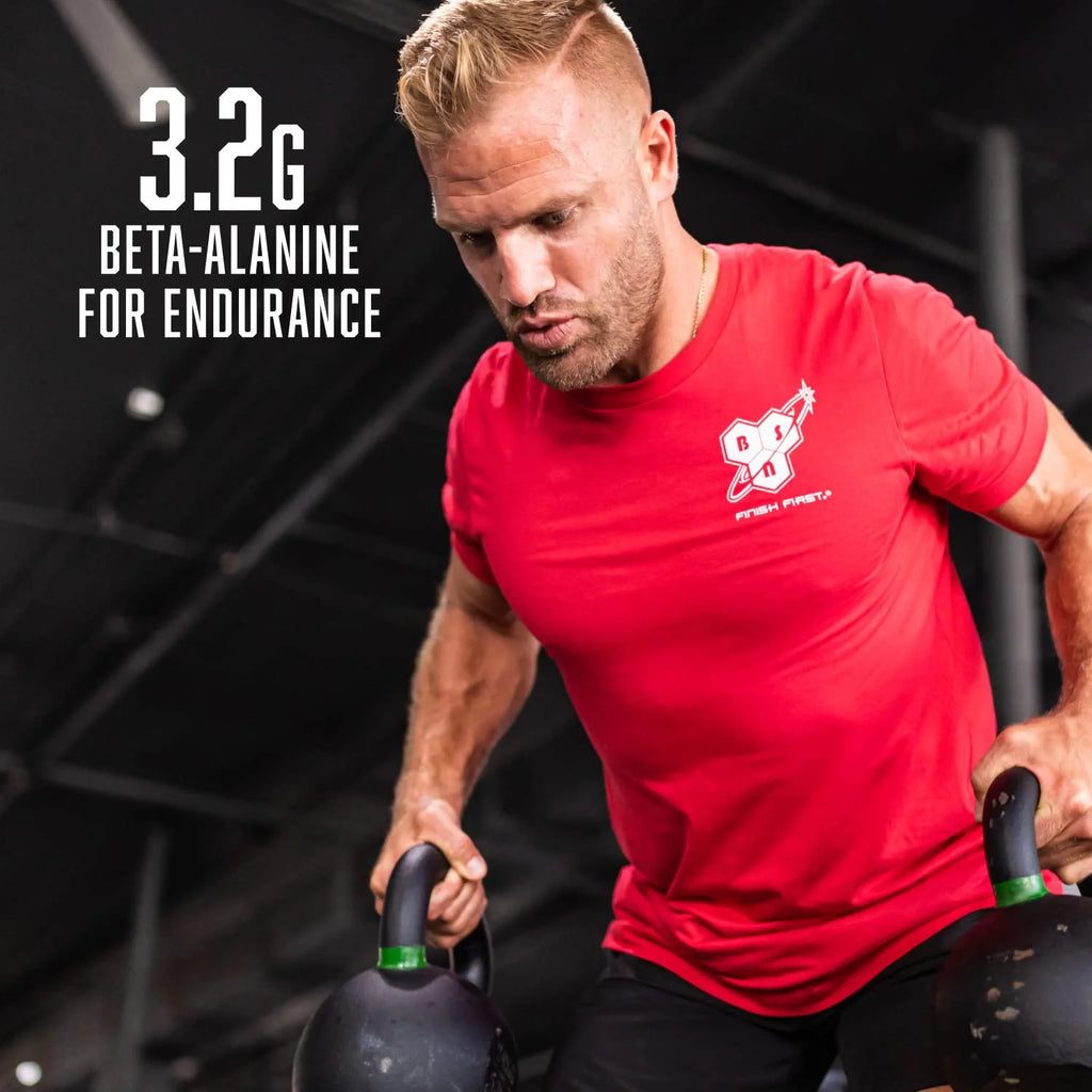 Grape Fury Pre Workout Powder with L-Citrulline and Beta-Alanine, 24 Servings I649472