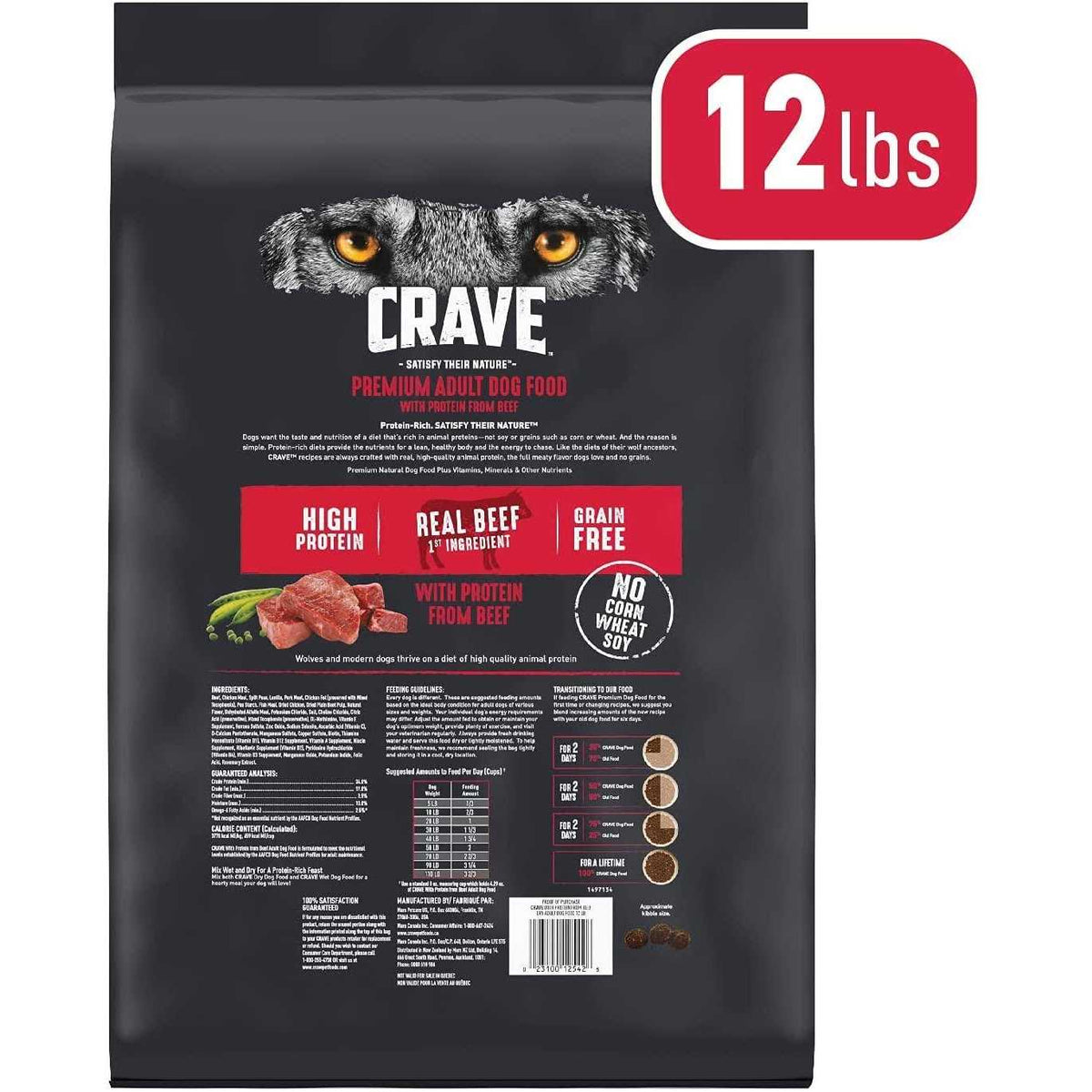 Grain Free Adult Dry Dog Food with Protein P84777
