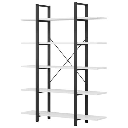 5-Tier Black Bookshelf V514