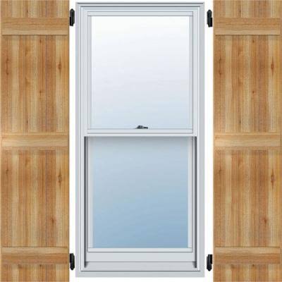 21 1/2x22W x 71x22H Board-n-Batten Shutters N885971