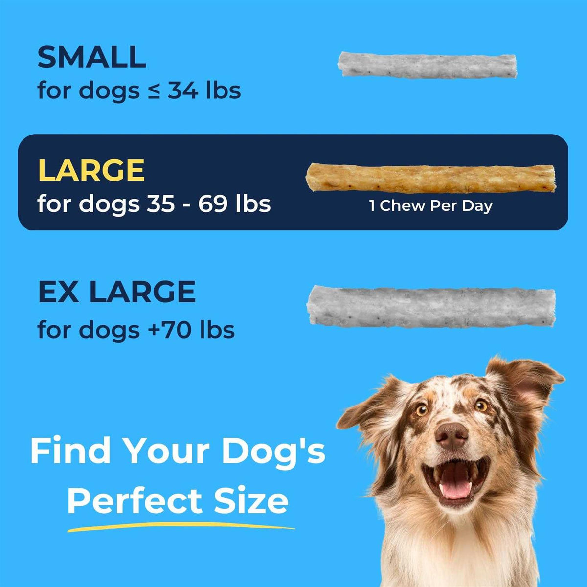 Soft Rawhide Chews Dogs H283038
