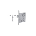 Mortise Deadlock Single Cylinder Non-Lacquered Brass J8653