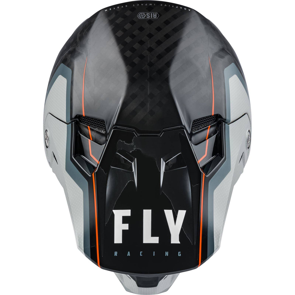 Black/Grey/Orange Carbon Axon Helmet H2201