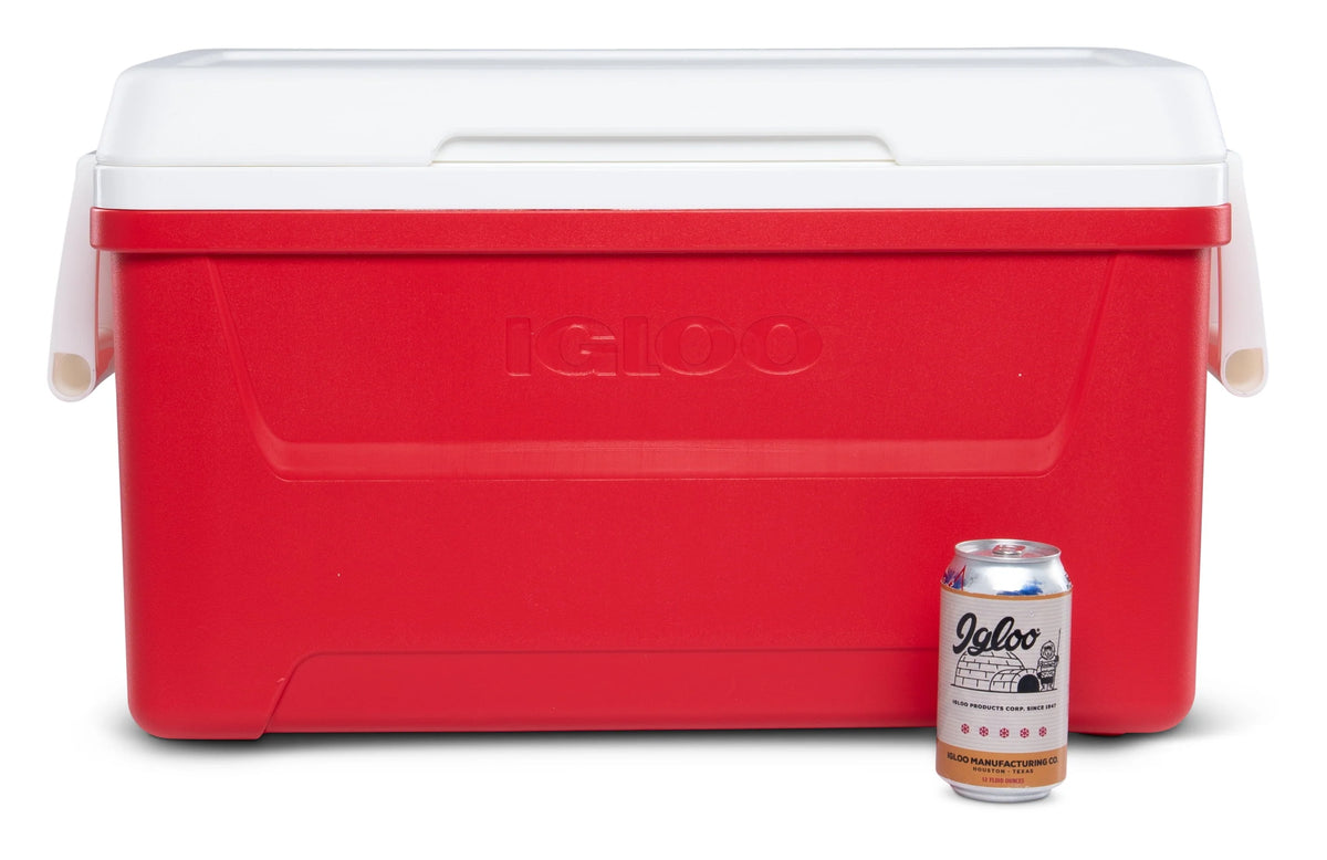 48 QT Red Ice Chest Cooler O97053