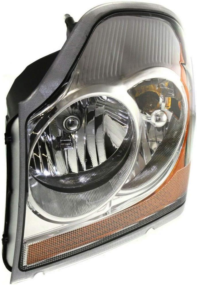 Dodge Durango Headlight 2004 2005 Driver Side F708