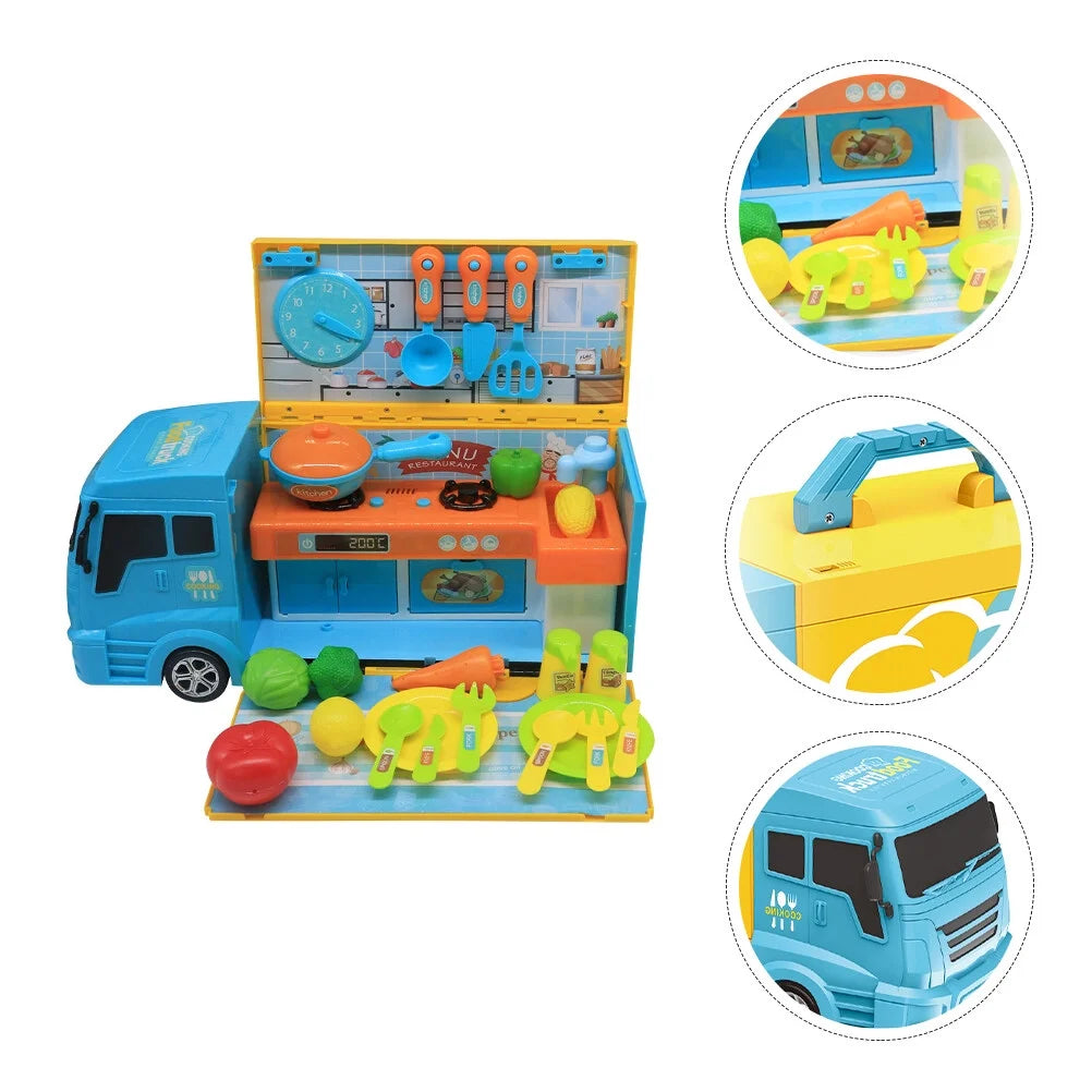 Food Truck Toy Pretend Play Toy O790