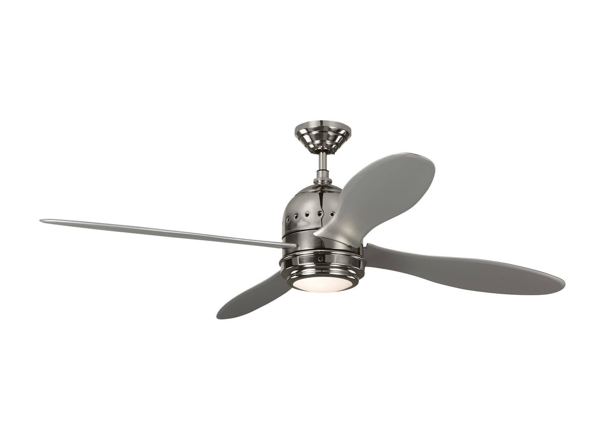 Polished Nickel 56-Inch Ceiling Fan I19955