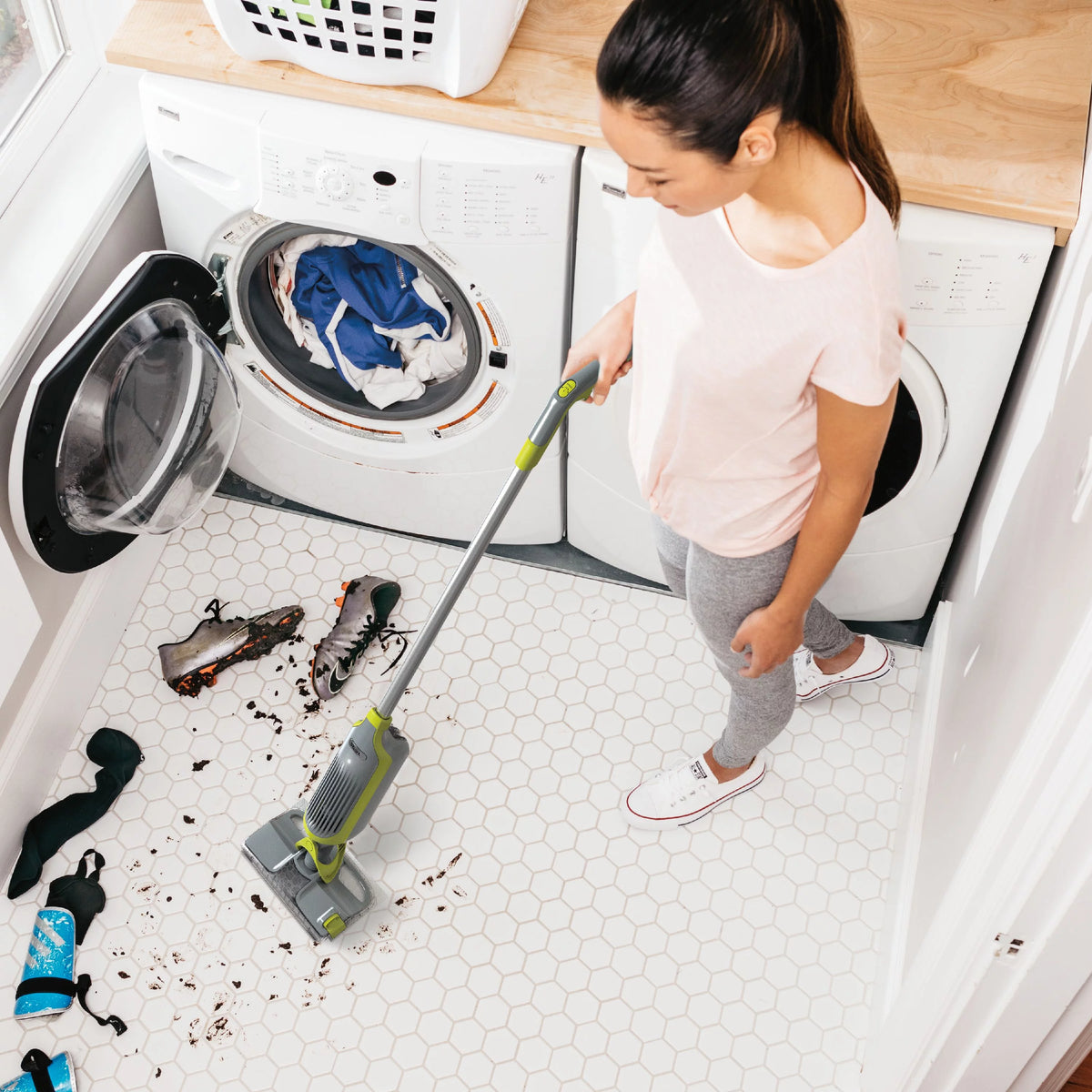 Cordless Hard Floor Vacuum Mop Q5936