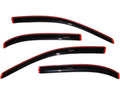 Smoke In-Channel Window Deflectors 4pc O52153