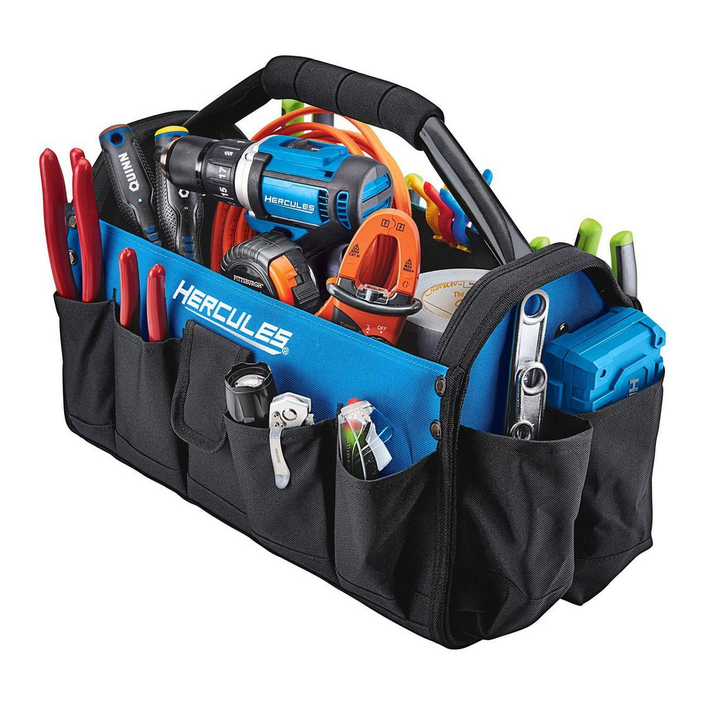 17 in. Tool Tote with 19 Pockets Y530