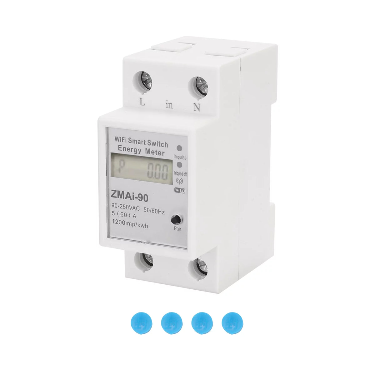 Single-Phase Din Rail Wifi Intelligent Energy Meter Q2842
