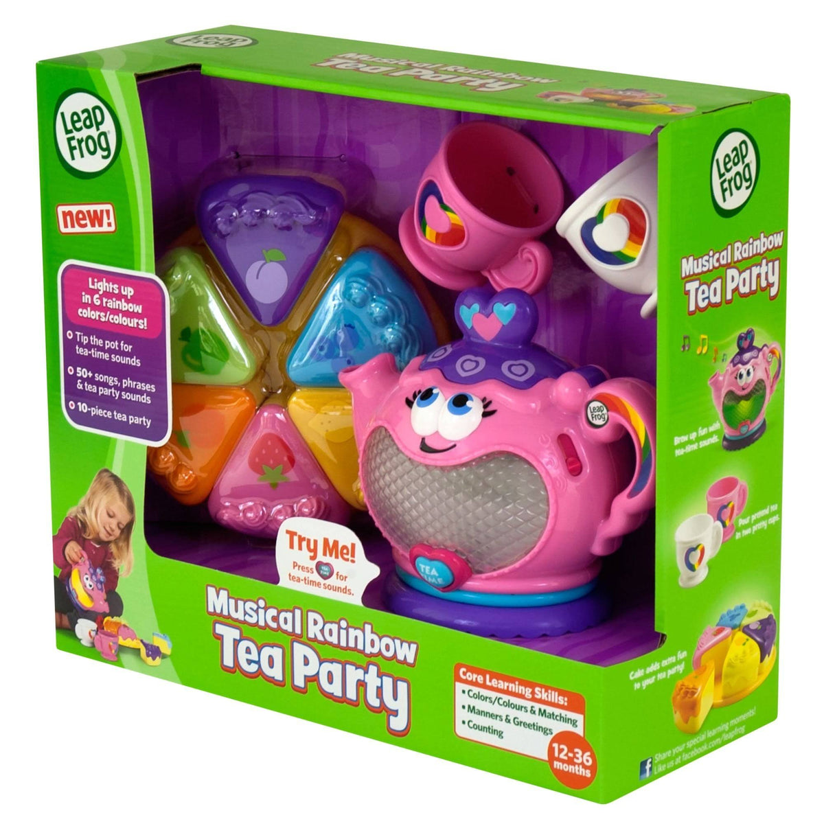 Musical Rainbow Tea Set B825527