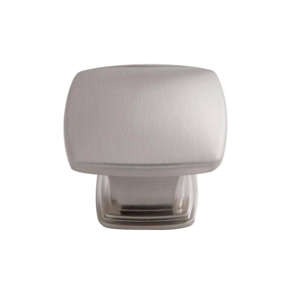 Satin Nickel Square Cabinet Knob (50-Pack) J229857