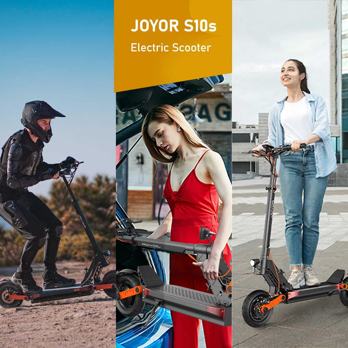 Dual Motor Electric Scooter, 2000W Up to 37 MPH & 50 Miles, 10 Off-Road Tires O402