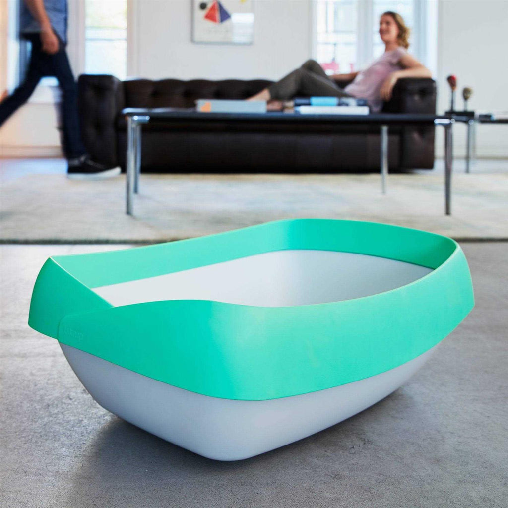 3 Sifting Tray Cat Litter Box with Non-Stick Coating I66874