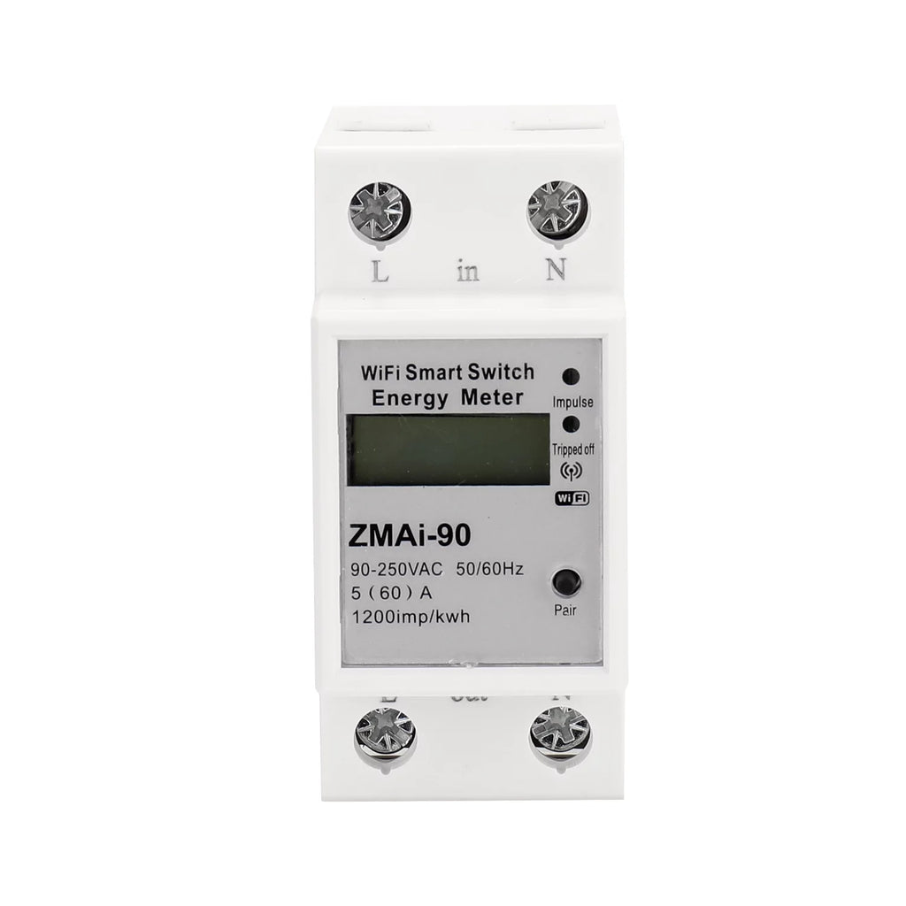 Single-Phase Din Rail Wifi Intelligent Energy Meter Q2842