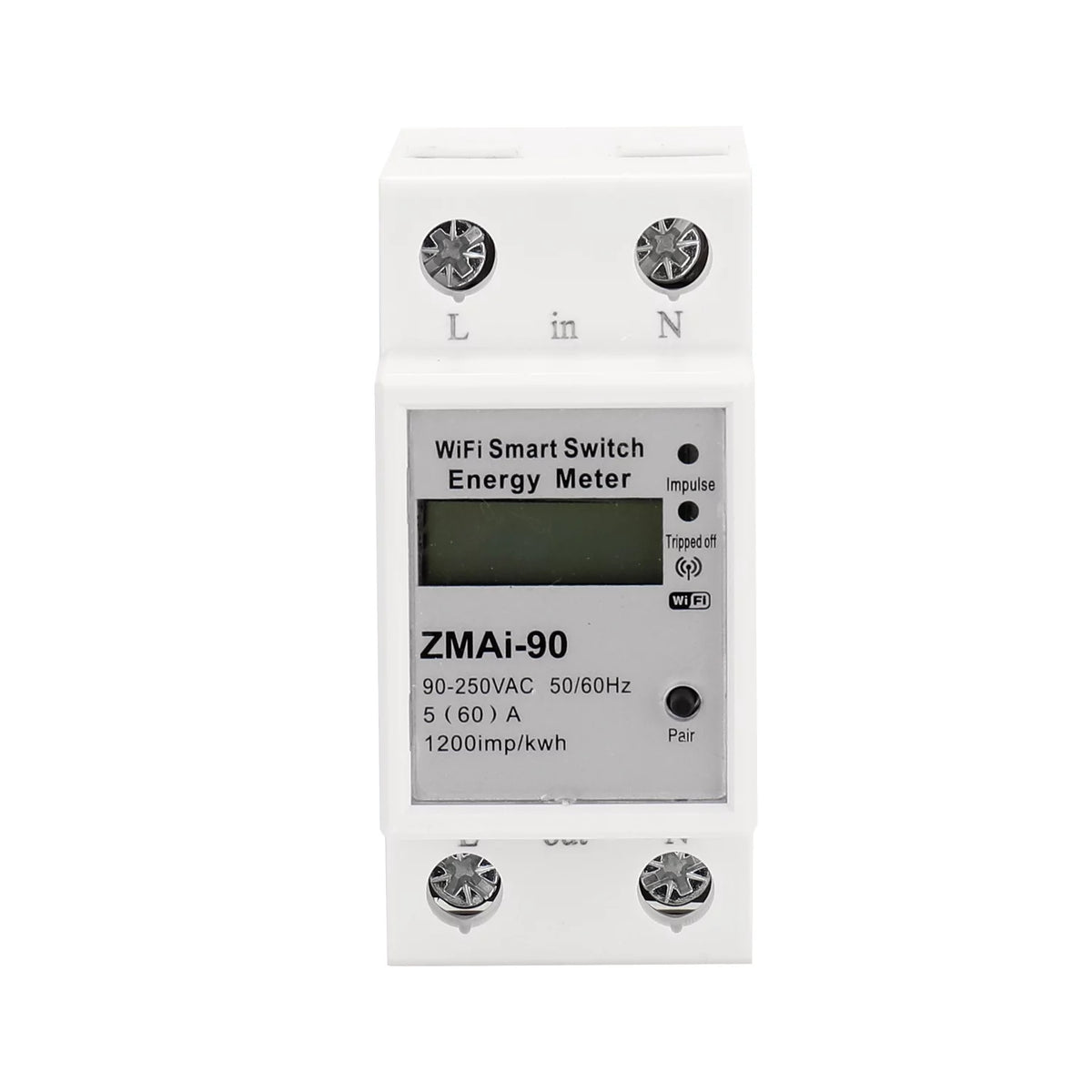 Single-Phase Din Rail Wifi Intelligent Energy Meter Q2842