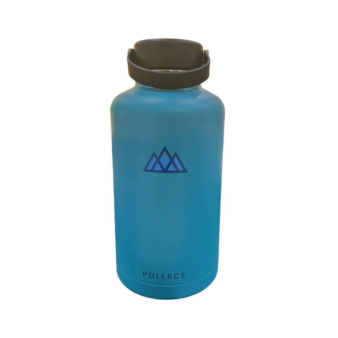 64 Fl Oz Blue Stainless Steel Insulated Bottle N1802